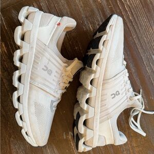 On Running Men's Beige Athletic Shoes